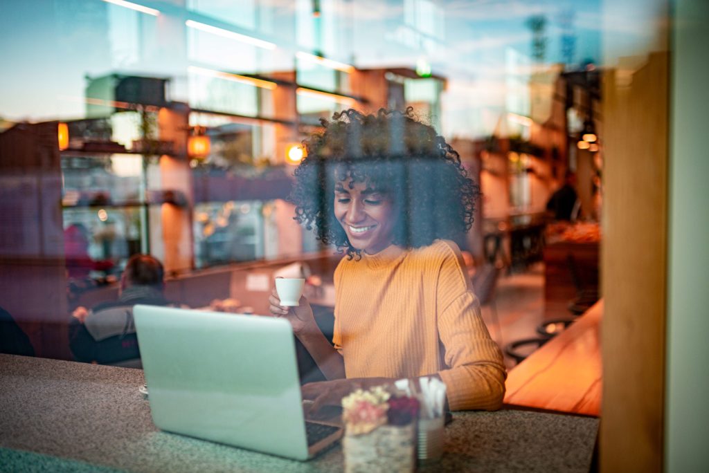 Working From A Coffee Shop