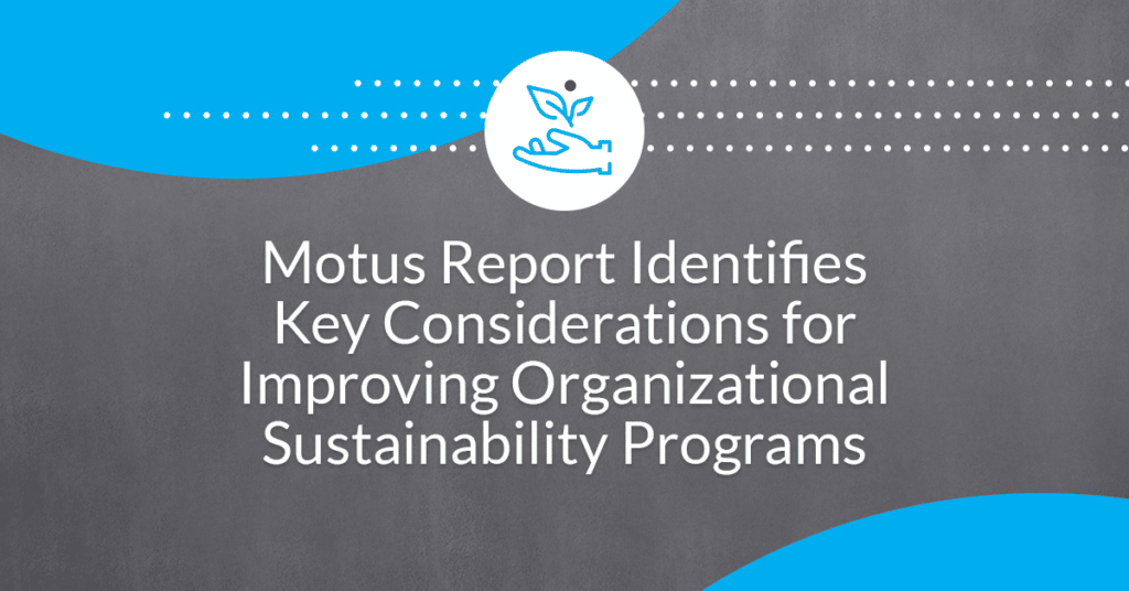 Logo of a blue hand holding a leafy plant, above text